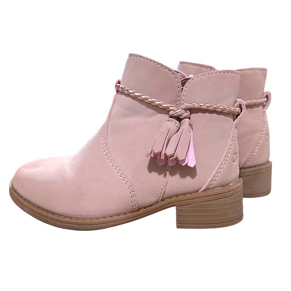 OshKosh B'gosh Other - OSHKOSH B’GOSH Pink Toddler Boots w/ Tassel Size 8